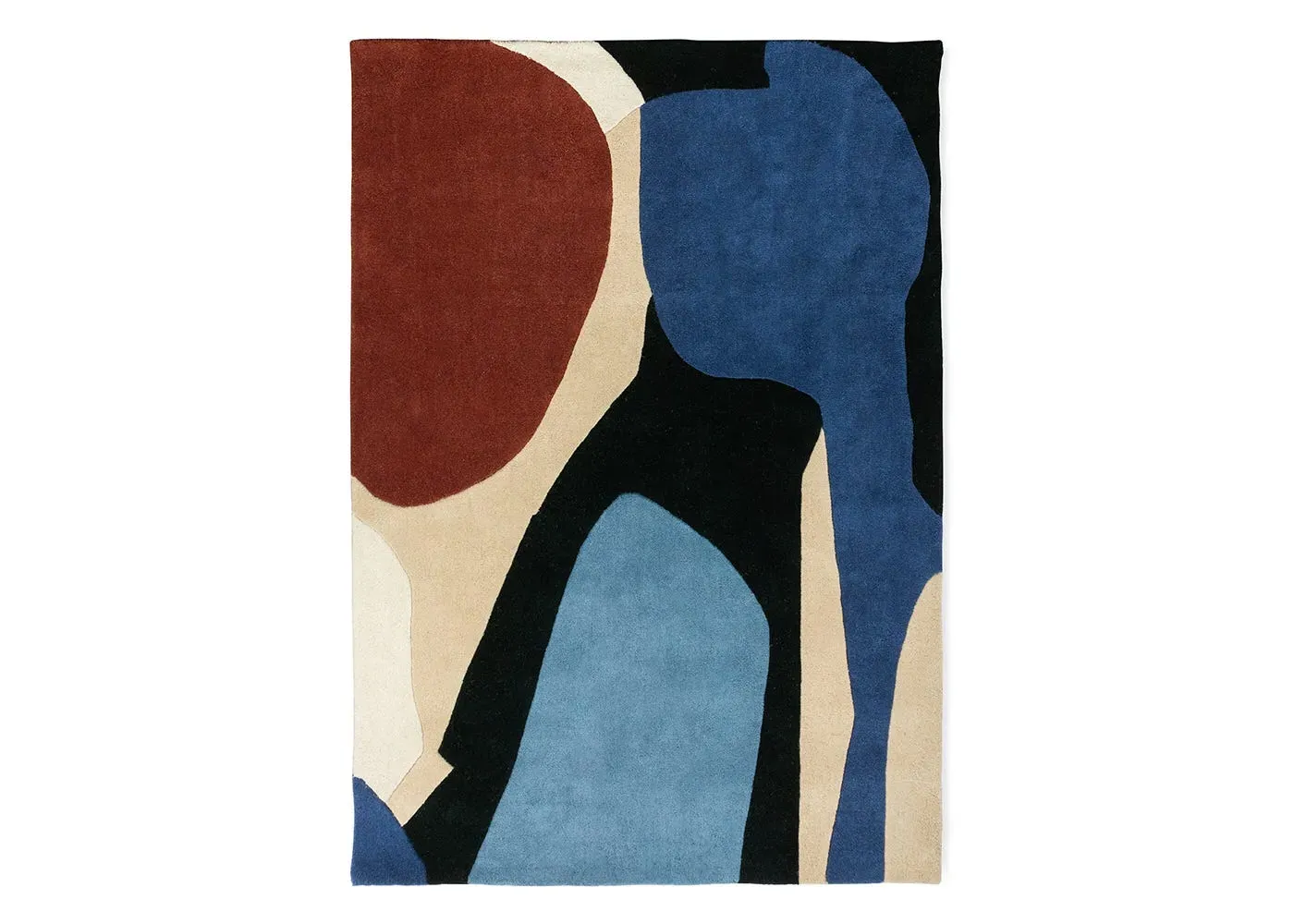 Medium Seaweed Rug - Carmine, Multi-Color image