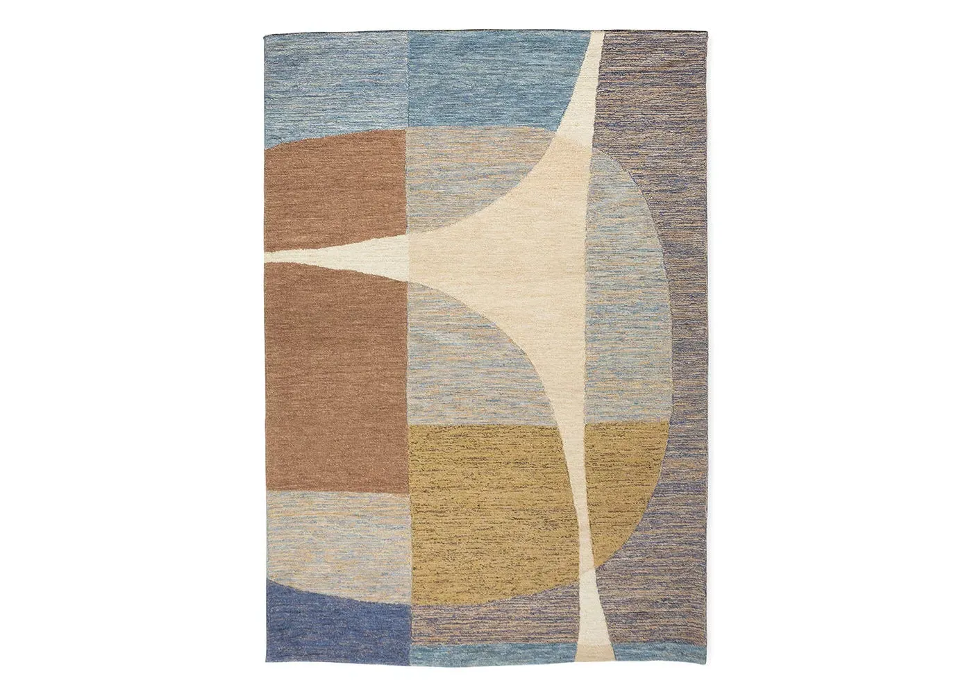Medium Vale Rug - Blue image