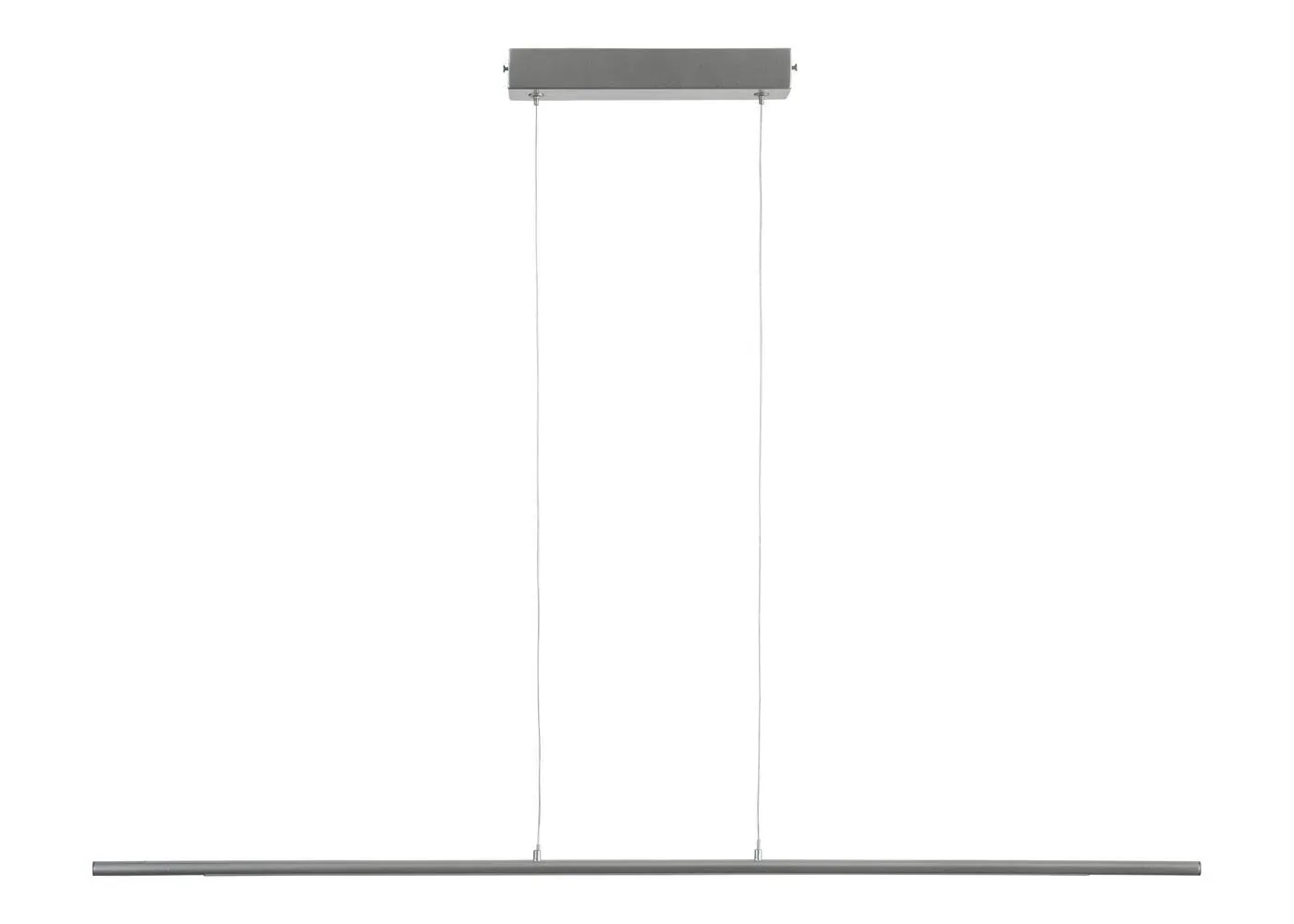 Long LED Pendant Light - Silver image