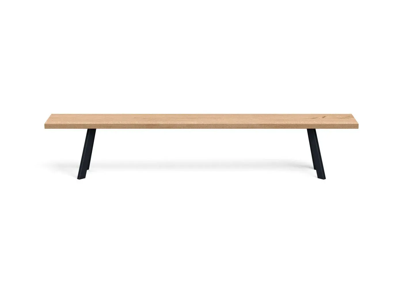 Madrid Bench Straight Edge - Blonde Oak image