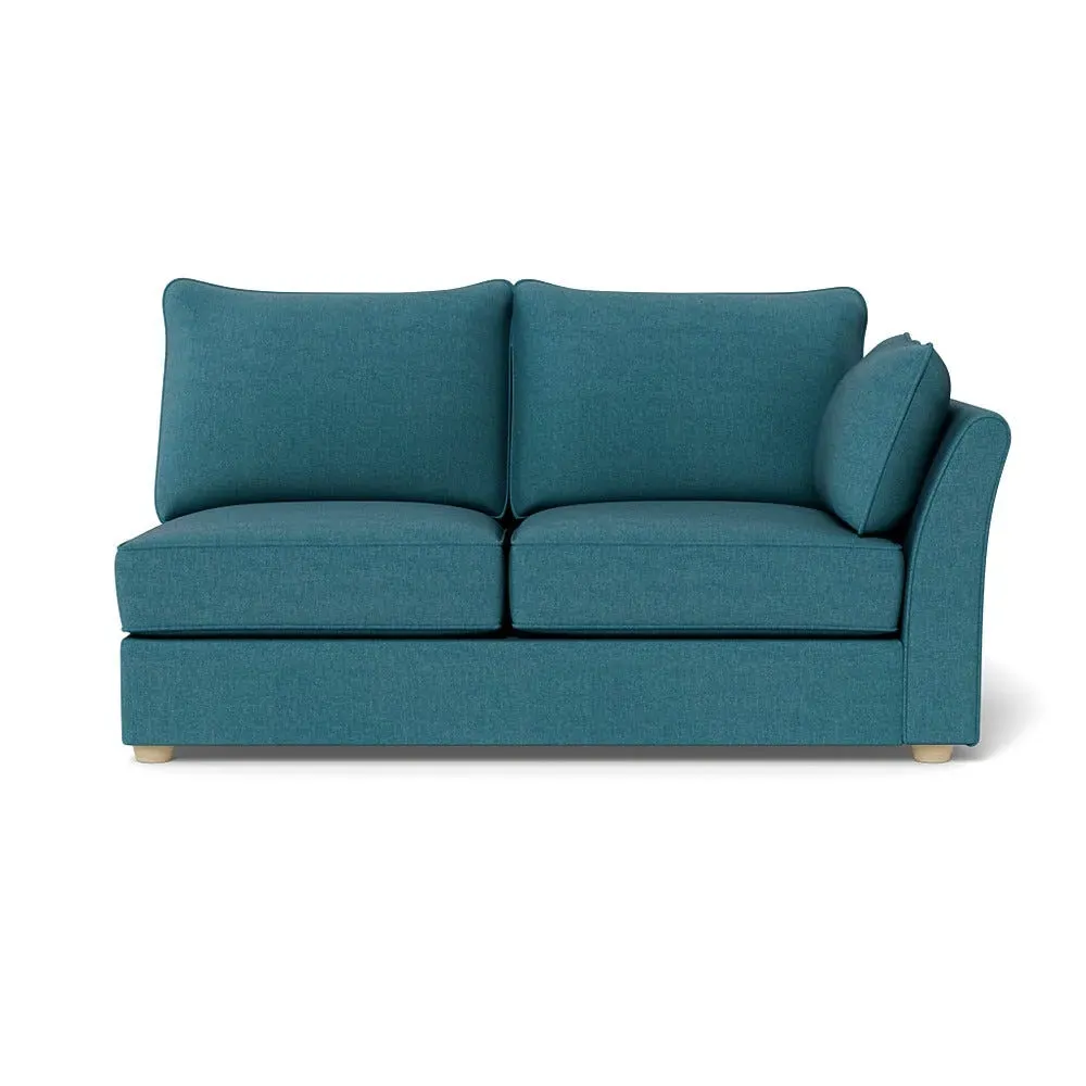Medium LHF Corner Unit - Cadet, Brushed Cotton image