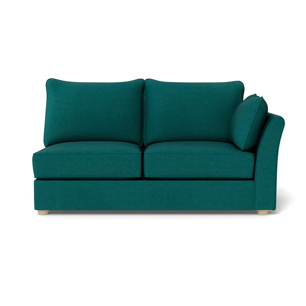 Medium LHF Corner Unit - Green, Cotton