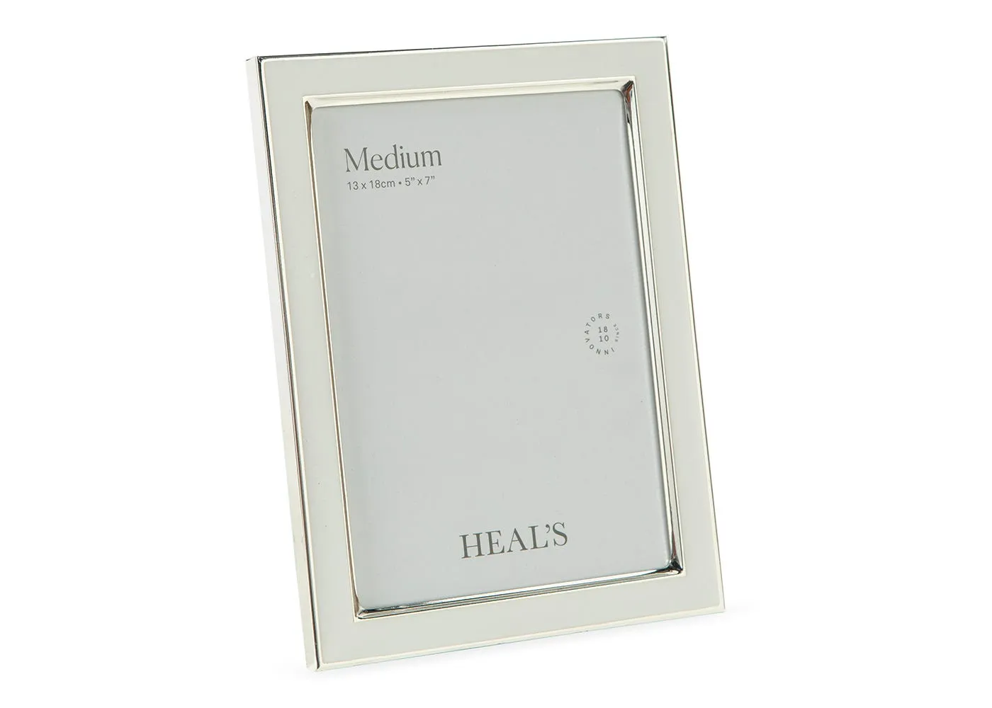 Medium Photo Frame - White, Enamel