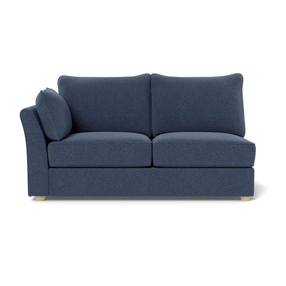 Medium RHF Corner Unit - Indigo, Boucle