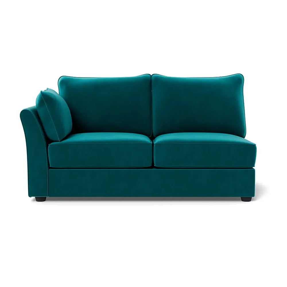 Medium RHF Corner Unit - Petrol, Smart Velvet product