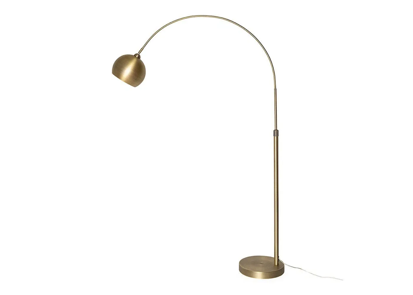 Mini Lounge Floor Lamp - Brass, Metal image
