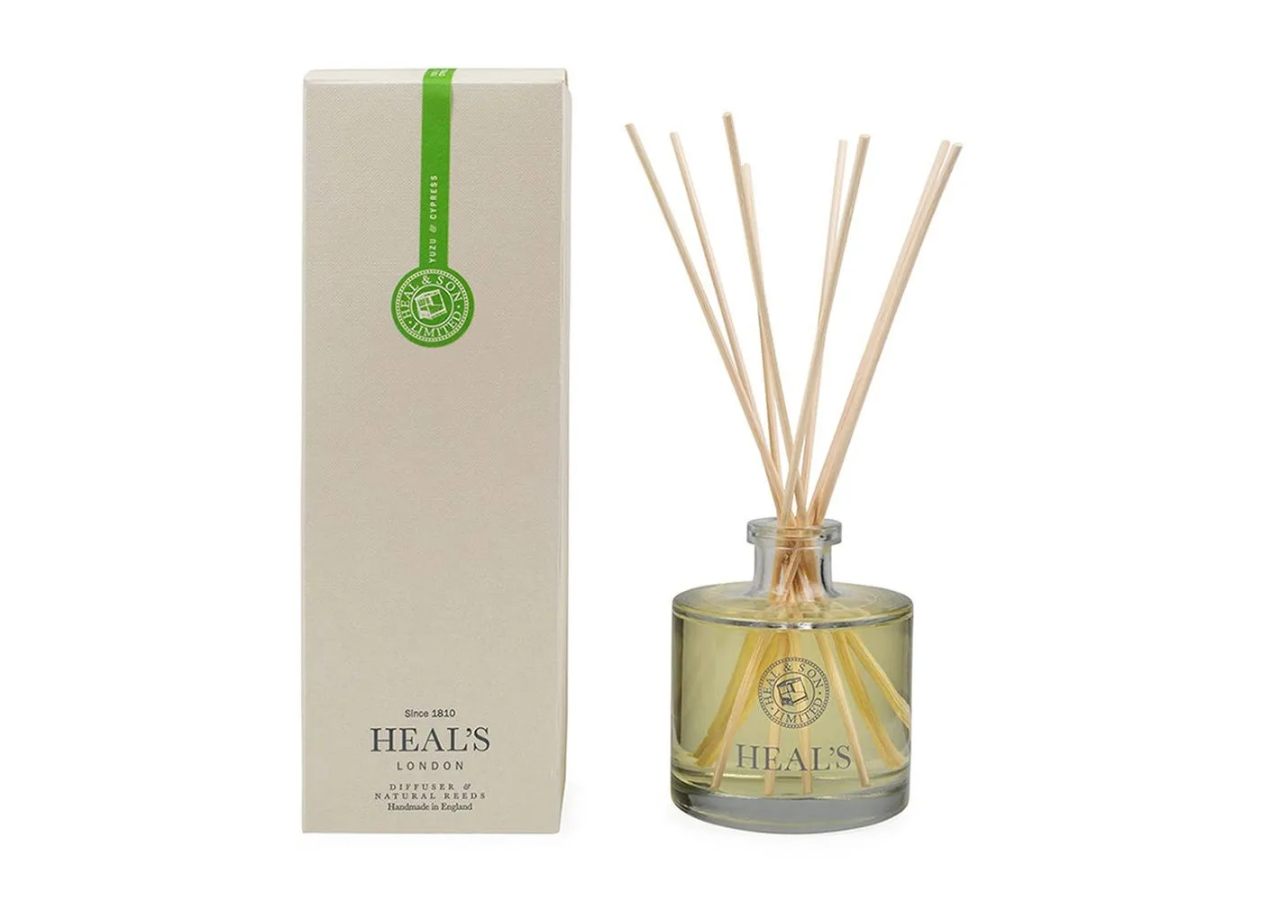 Natural Reed Diffuser - Green, Yuzu & Cypress image