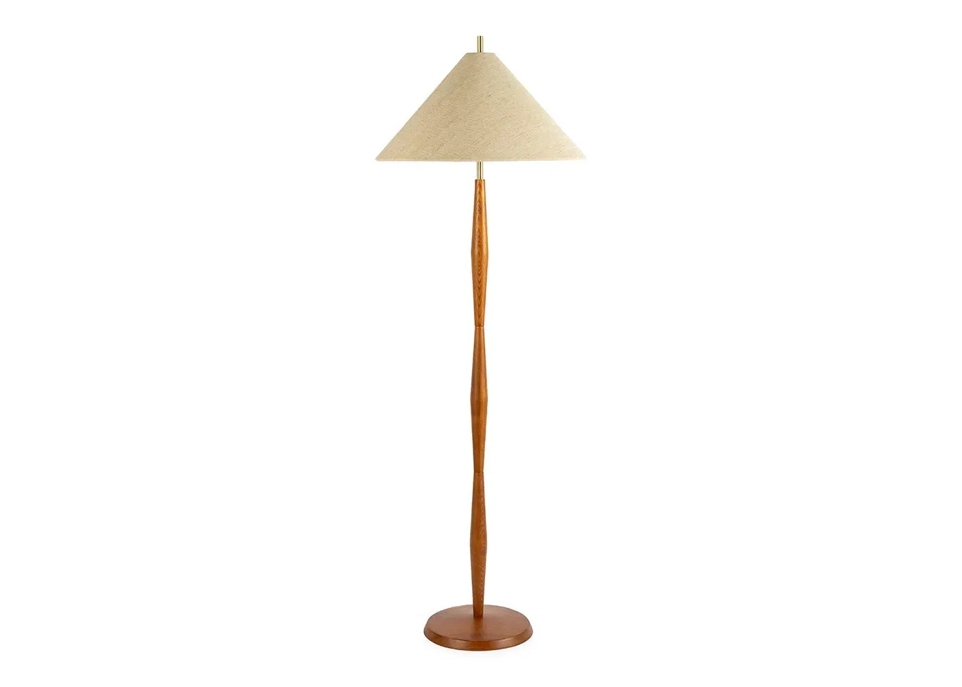 Osaka Floor Lamp - Dark Wood, Walnut image