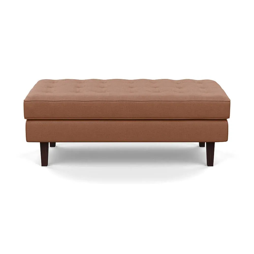 Ottoman with Storage - Black, Cotton image