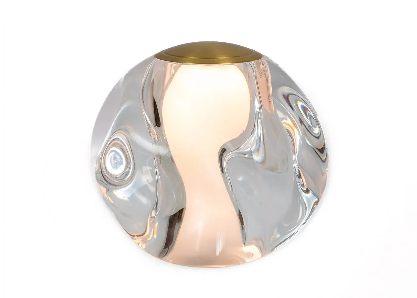 Portable LED Table Lamp - Gold, Brass image