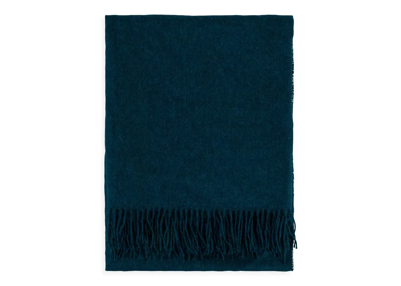 Pure Alpaca Throw - Blue image