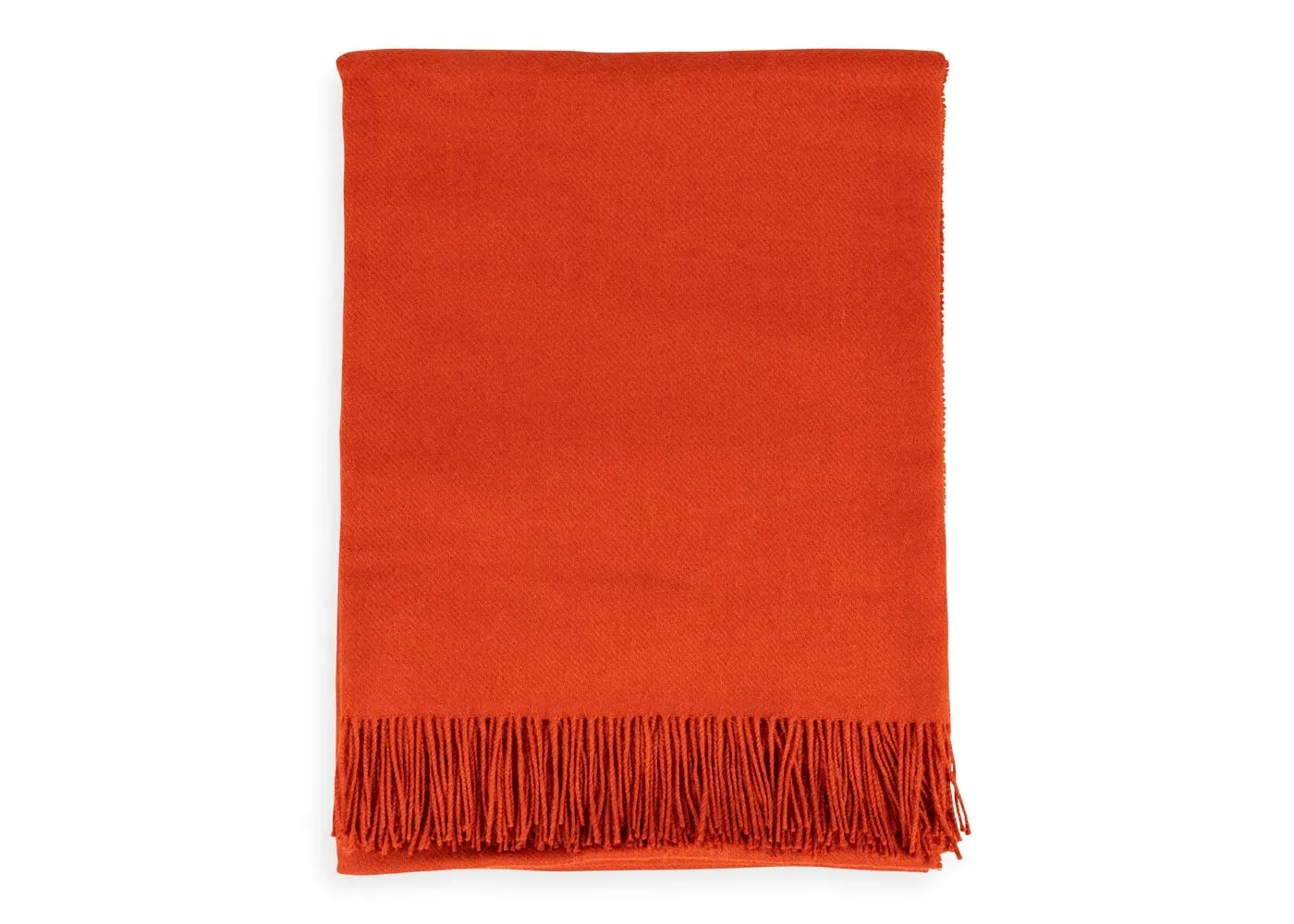 Pure Alpaca Throw - Rust, Alpaca Wool image