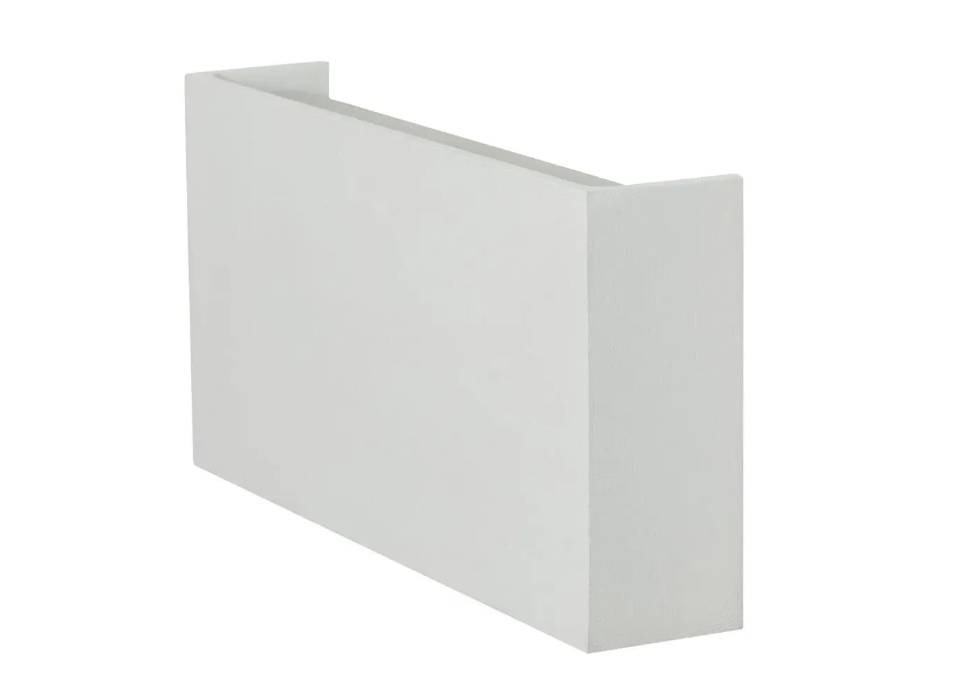 Rectangle LED Wall Light - White