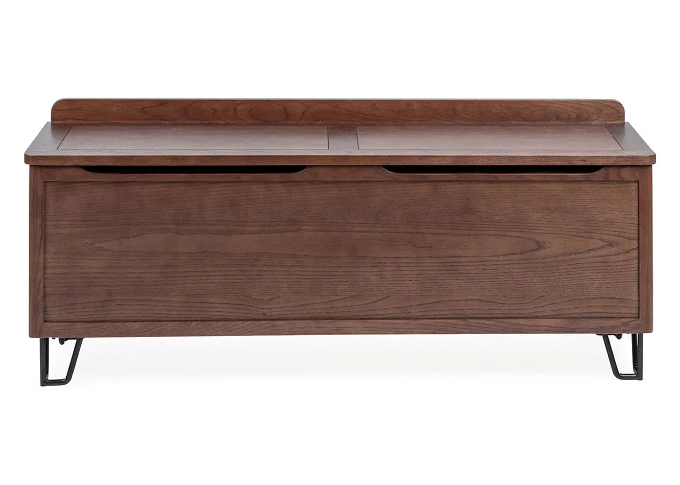 Rectangular Blanket Box - Dark Wood, Oak image