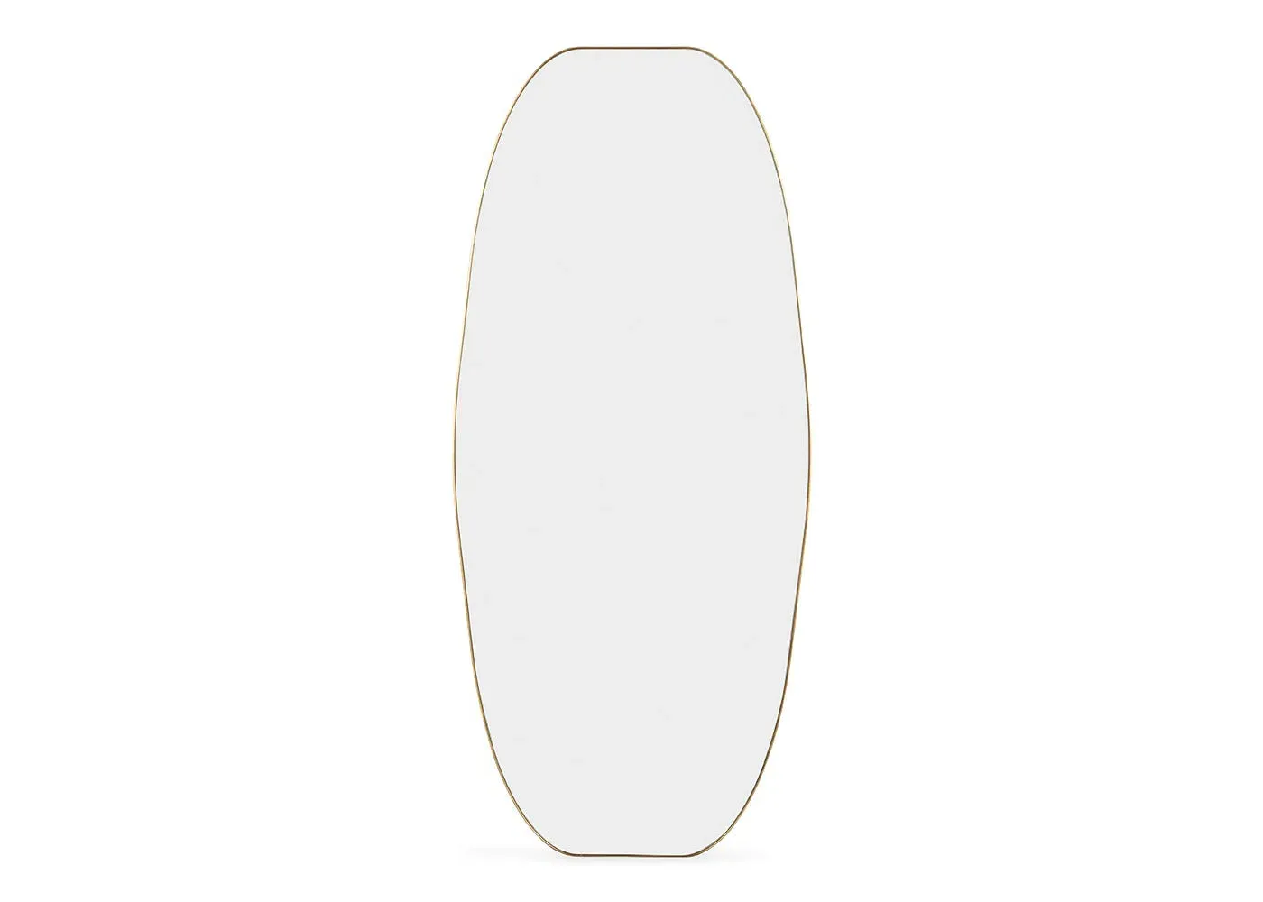 Rectangular Wall Mirror Fine Edge - Gold image