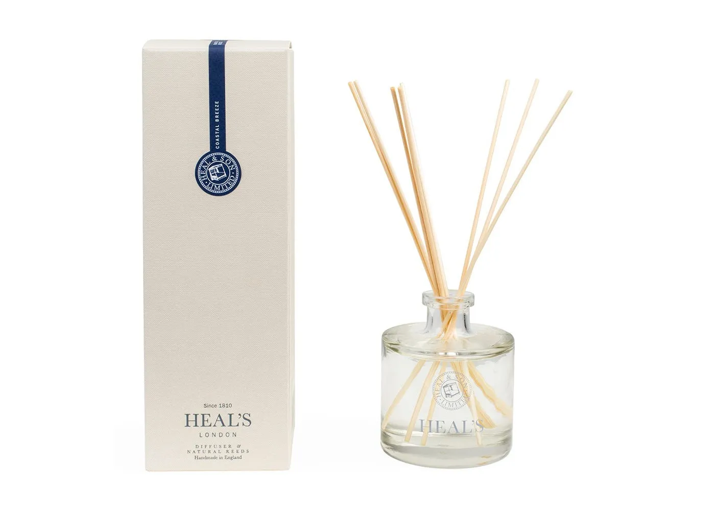 Reed Diffuser Coastal Breeze - Blue, Natural image