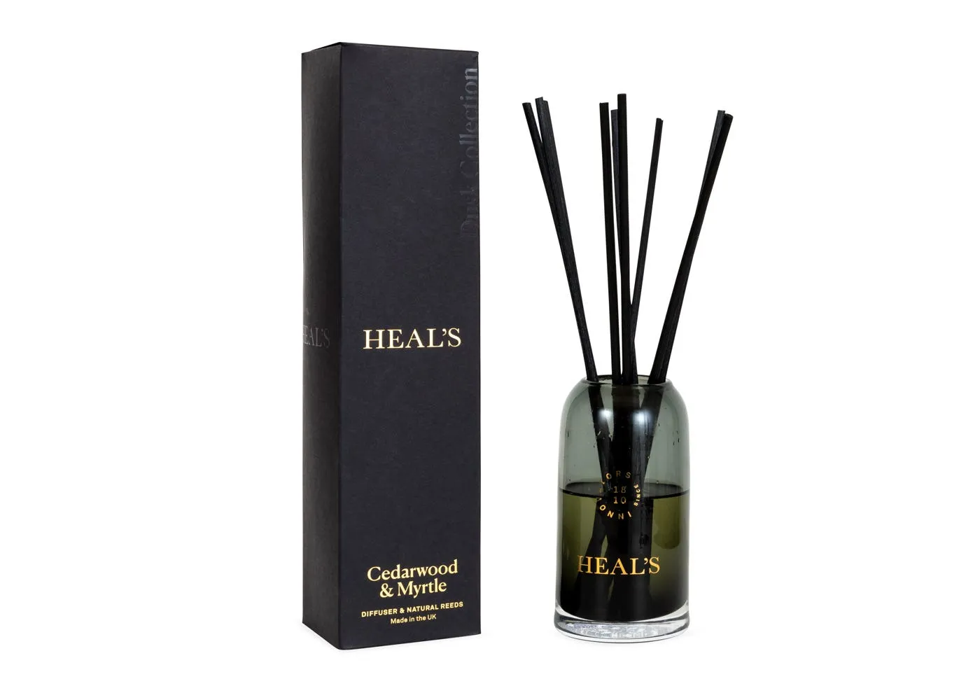 Reed Diffuser Set - Grey, Natural Reeds image