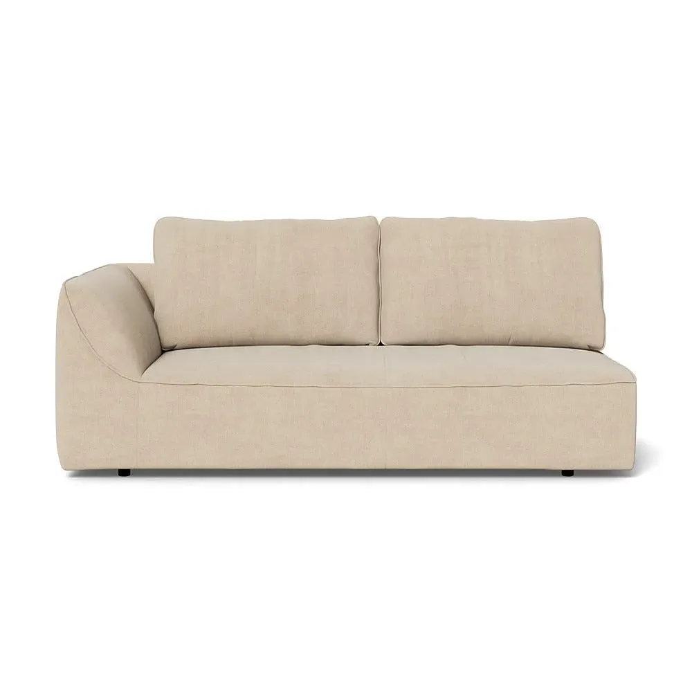 RHF 3-Seater Sofa Unit - Natural, Cotton