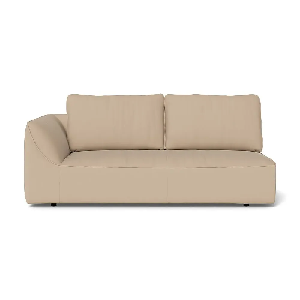 RHF 3-Seater Sofa Unit - Natural, Linen-Cotton