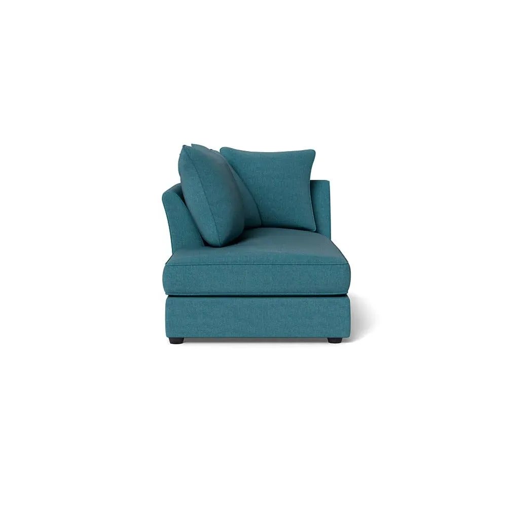 RHF Chaise Unit - Cadet, Brushed Cotton image