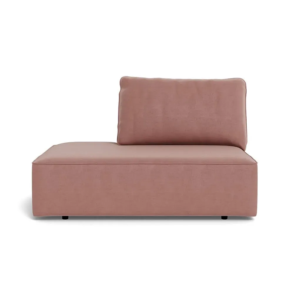 RHF Open End Unit - Green, Boucle Velvet