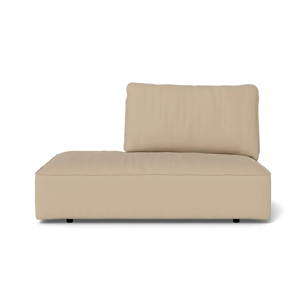 RHF Open End Unit - Natural, Linen-Cotton