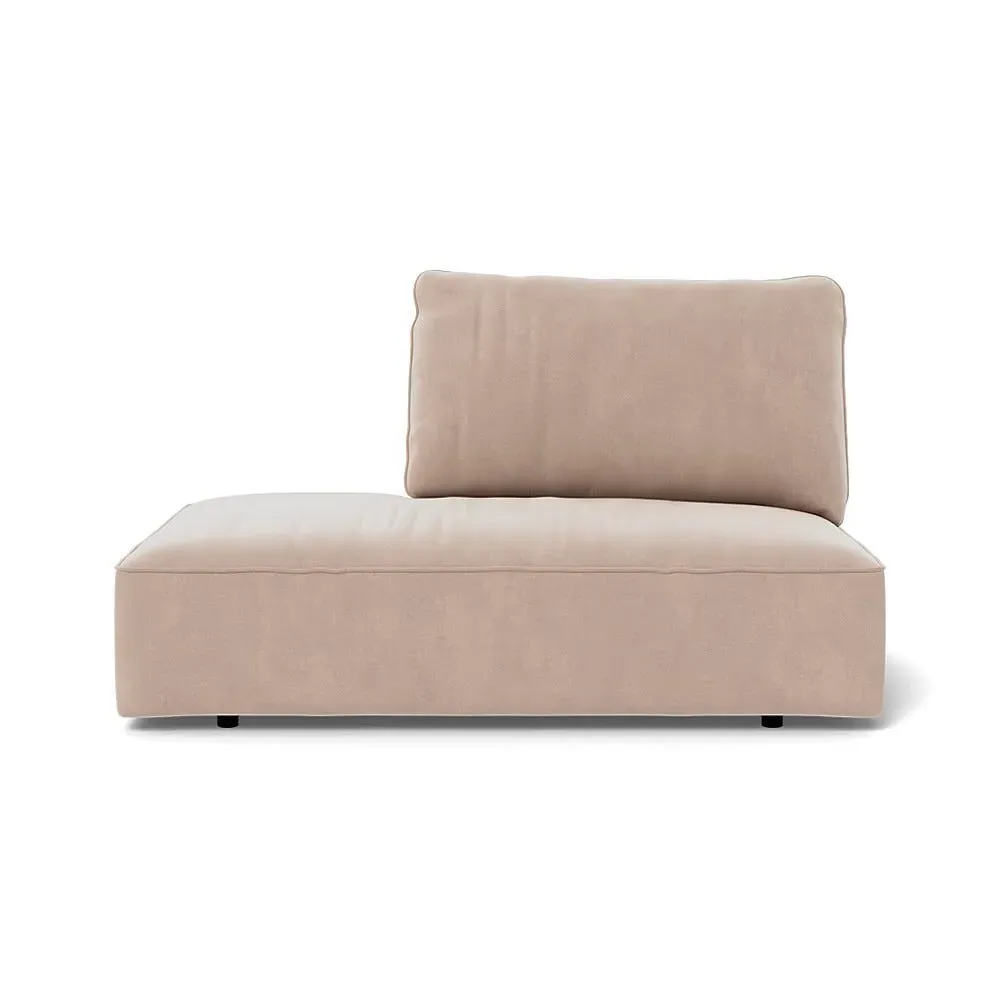 RHF Open End Unit - Natural, Smart Velvet