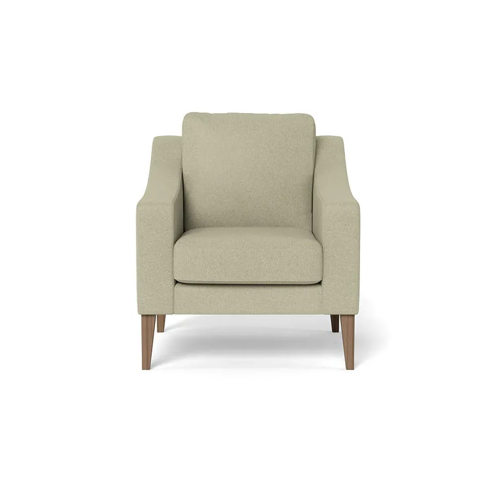 Richmond Armchair Cotton Grain - Natural, Ash image
