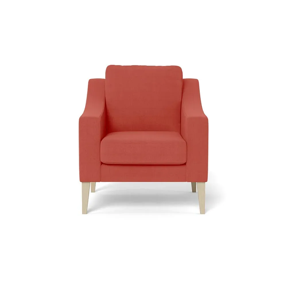 Richmond Armchair - Red, Linen image