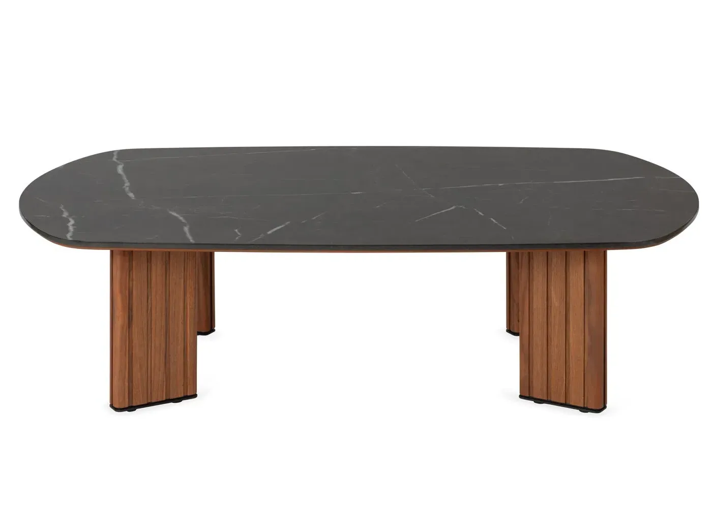 Round Coffee Table - Grey, Ceramic