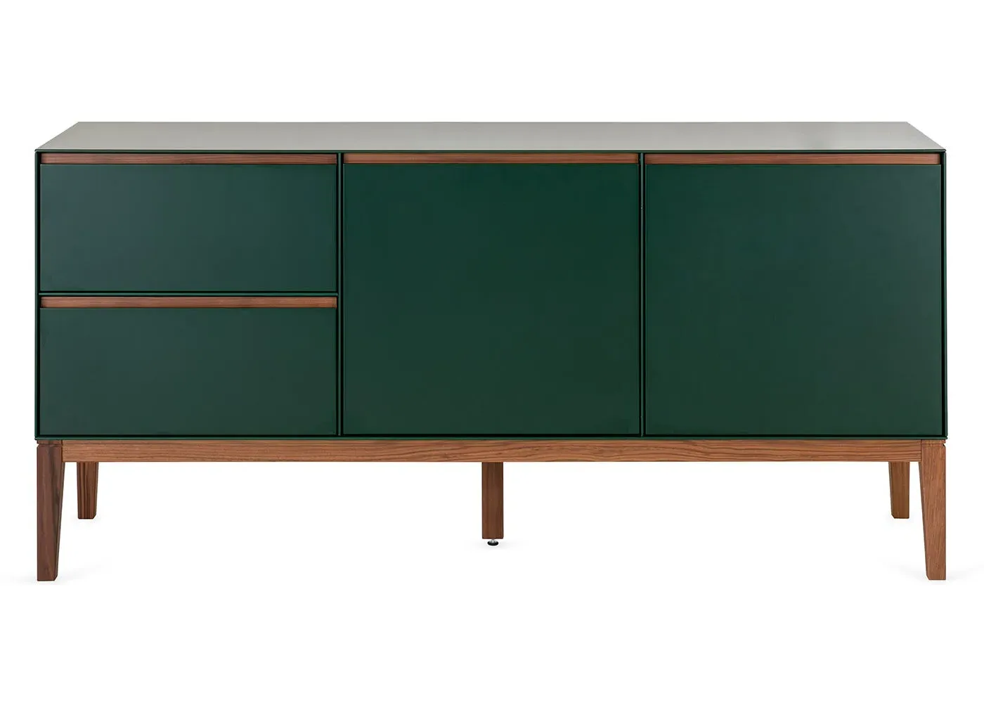 Sideboard with Storage - Green, Walnut image