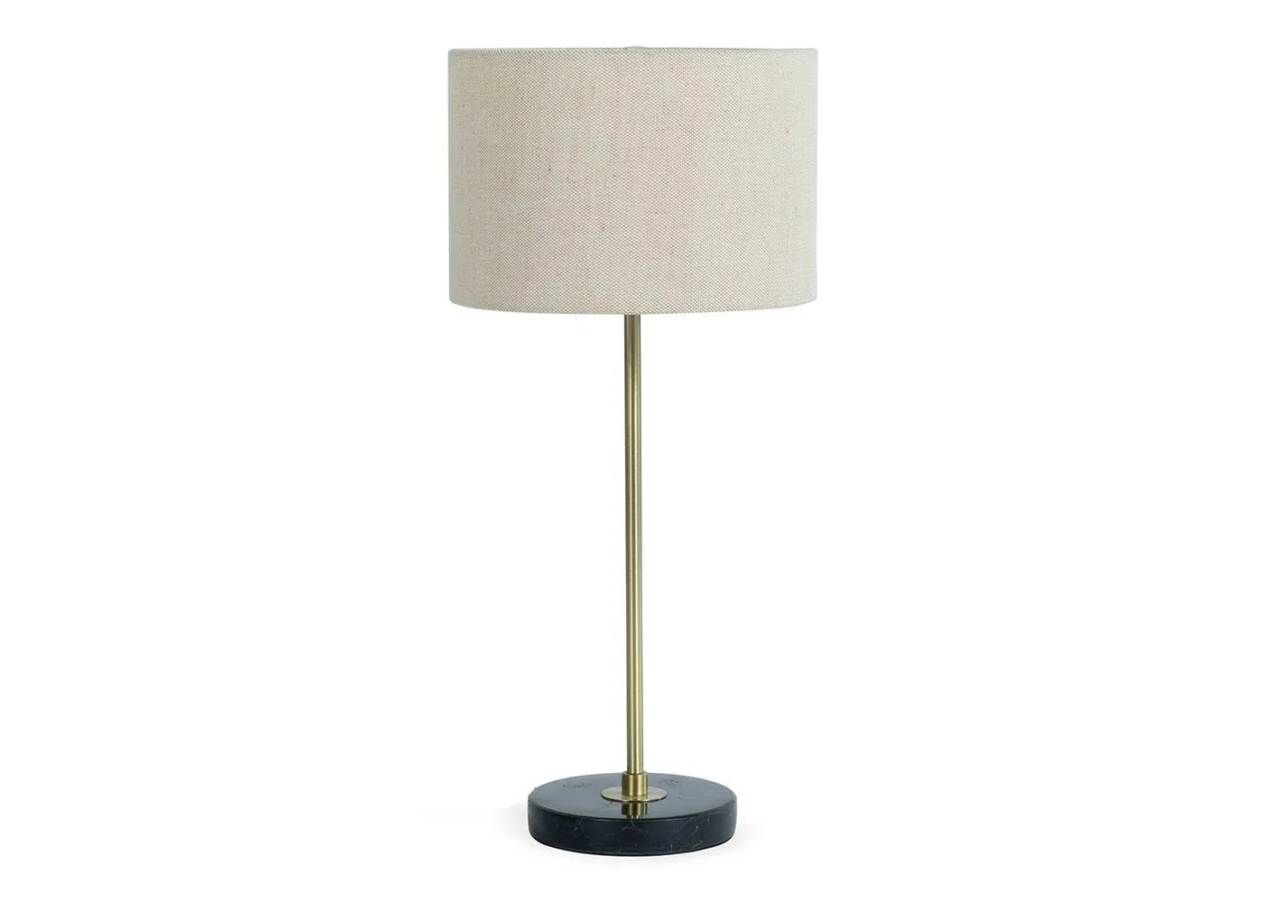Simple Table Lamp - Black, Marble image