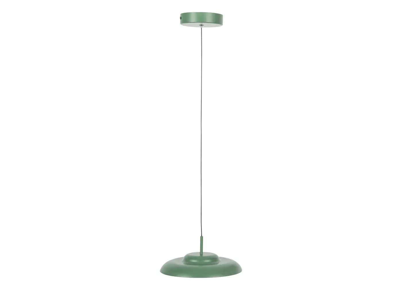 Small LED Pendant Light - Sage, Metal