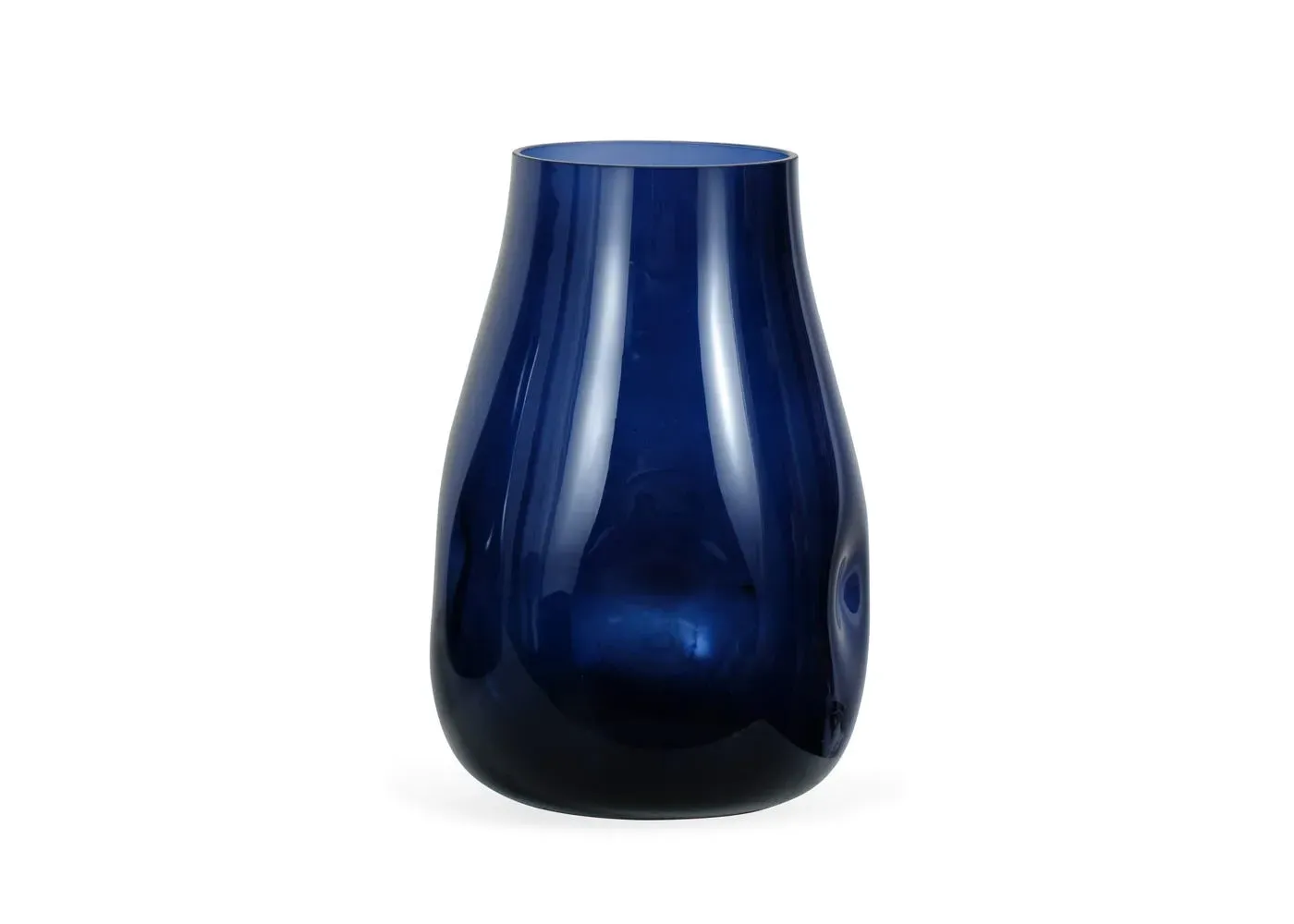 Small Organic Vase - Deep Blue image