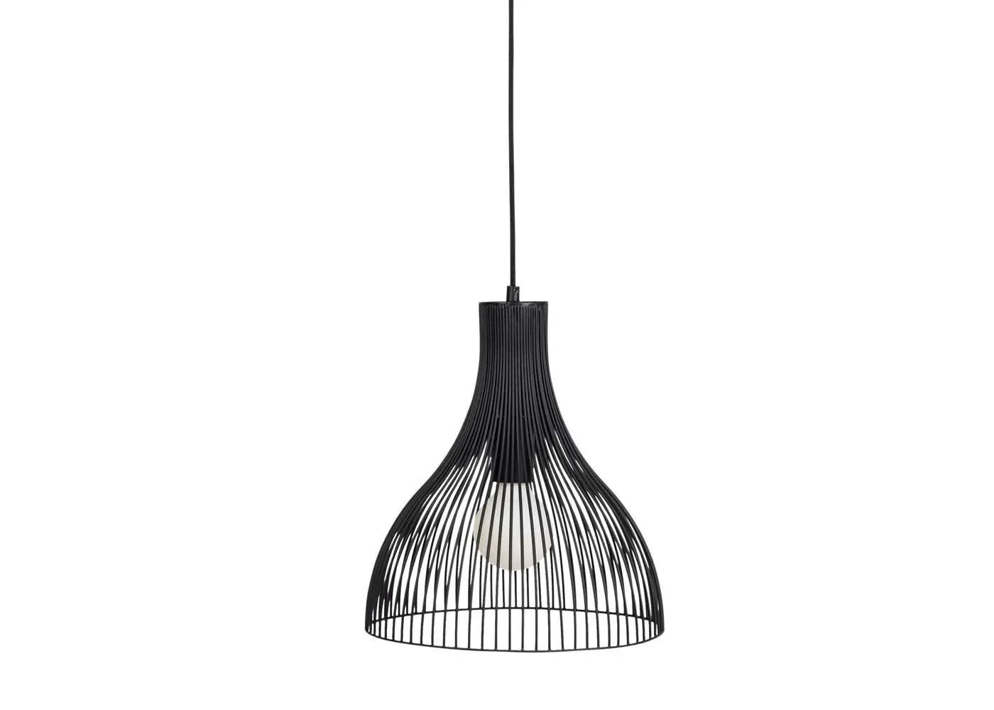 Small Pendant Light - Black, Wire image