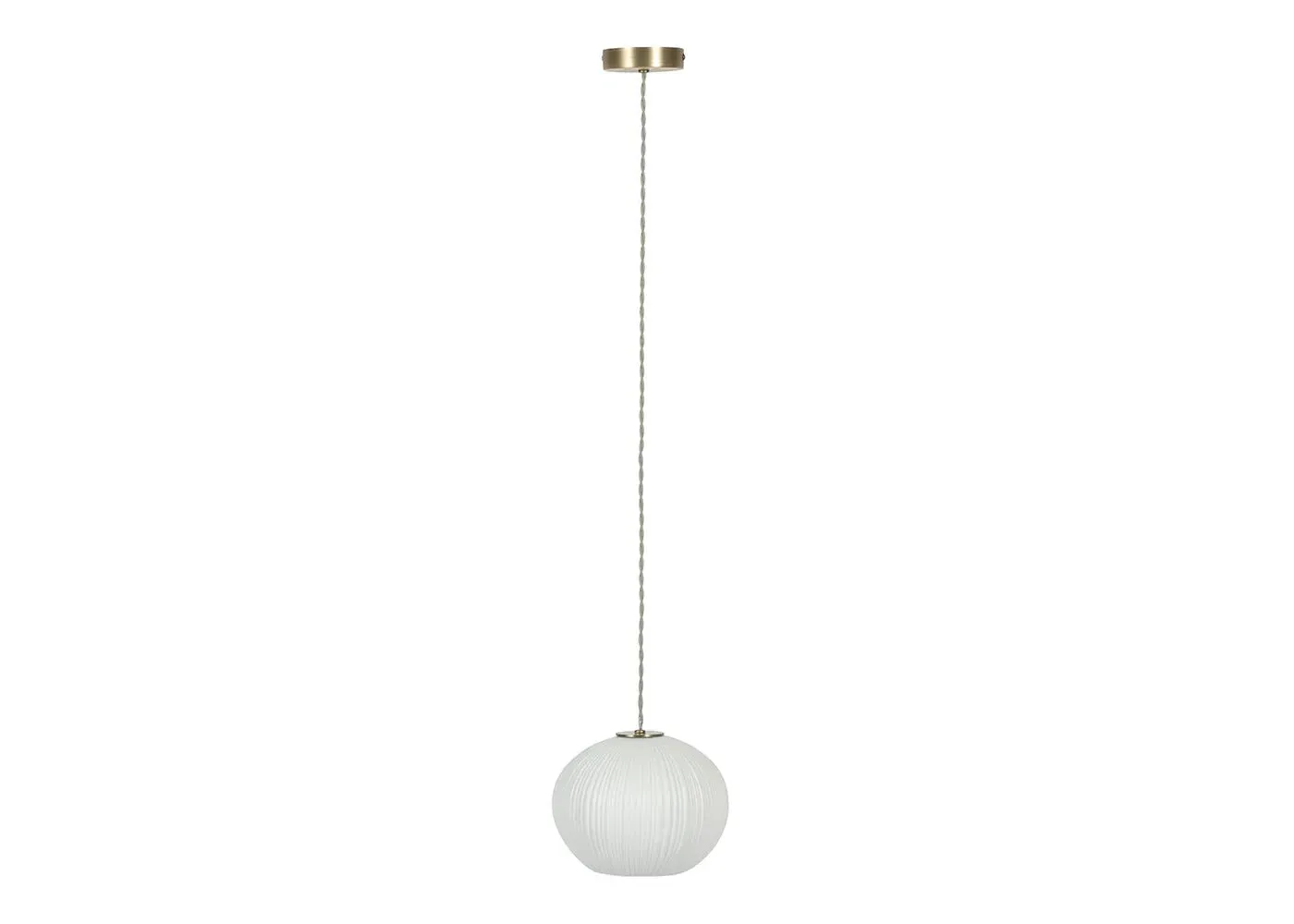 Small Pendant Light Sea Urchin - White, Porcelain image
