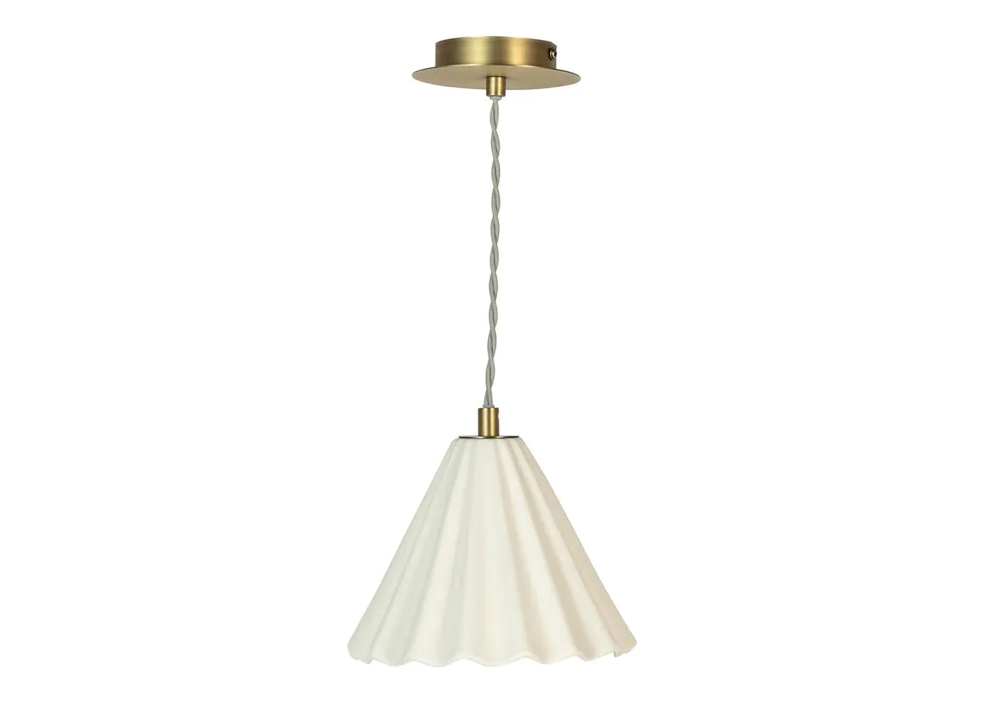 Small Pendant Light - White, Porcelain image