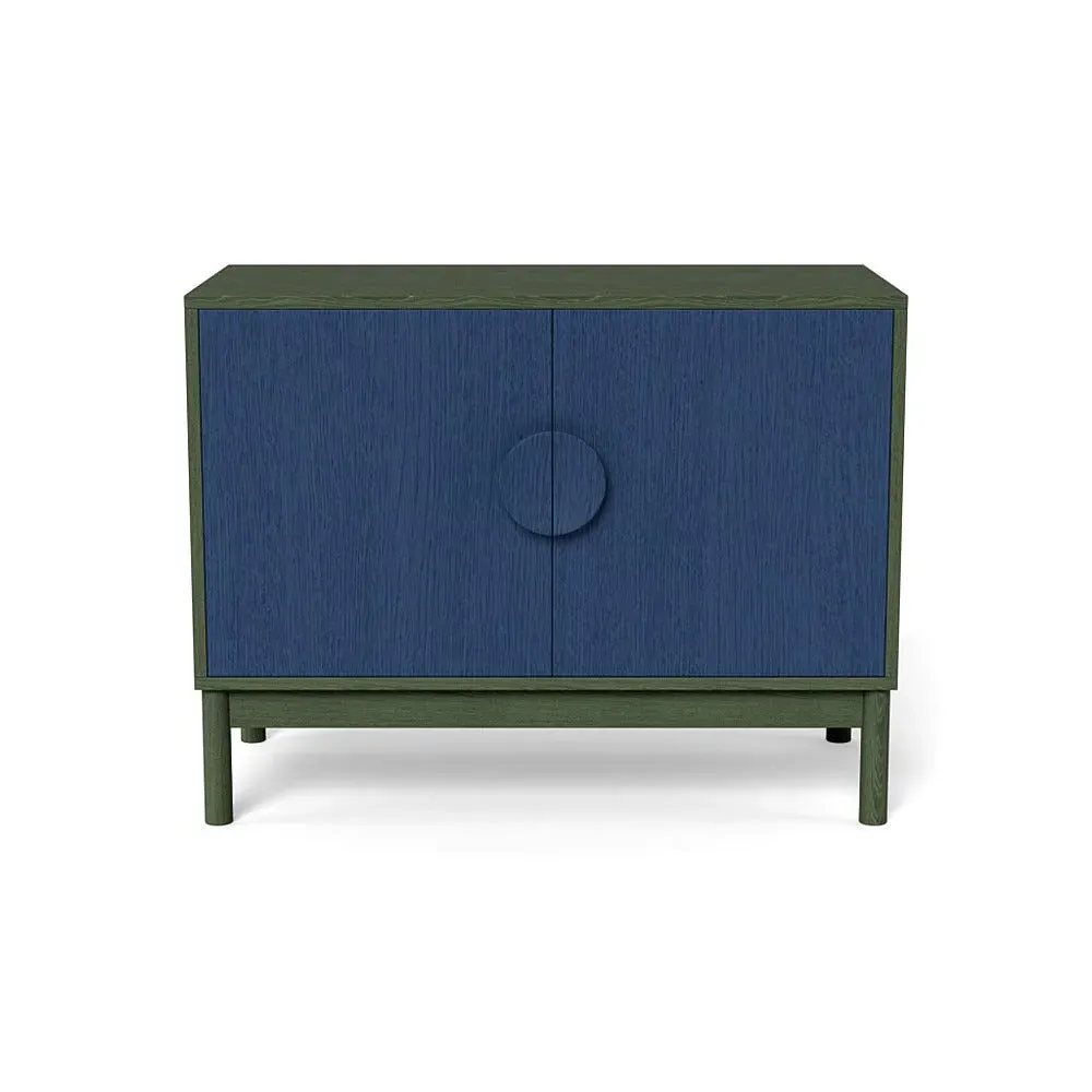 Small Sideboard with Blue Doors - Green