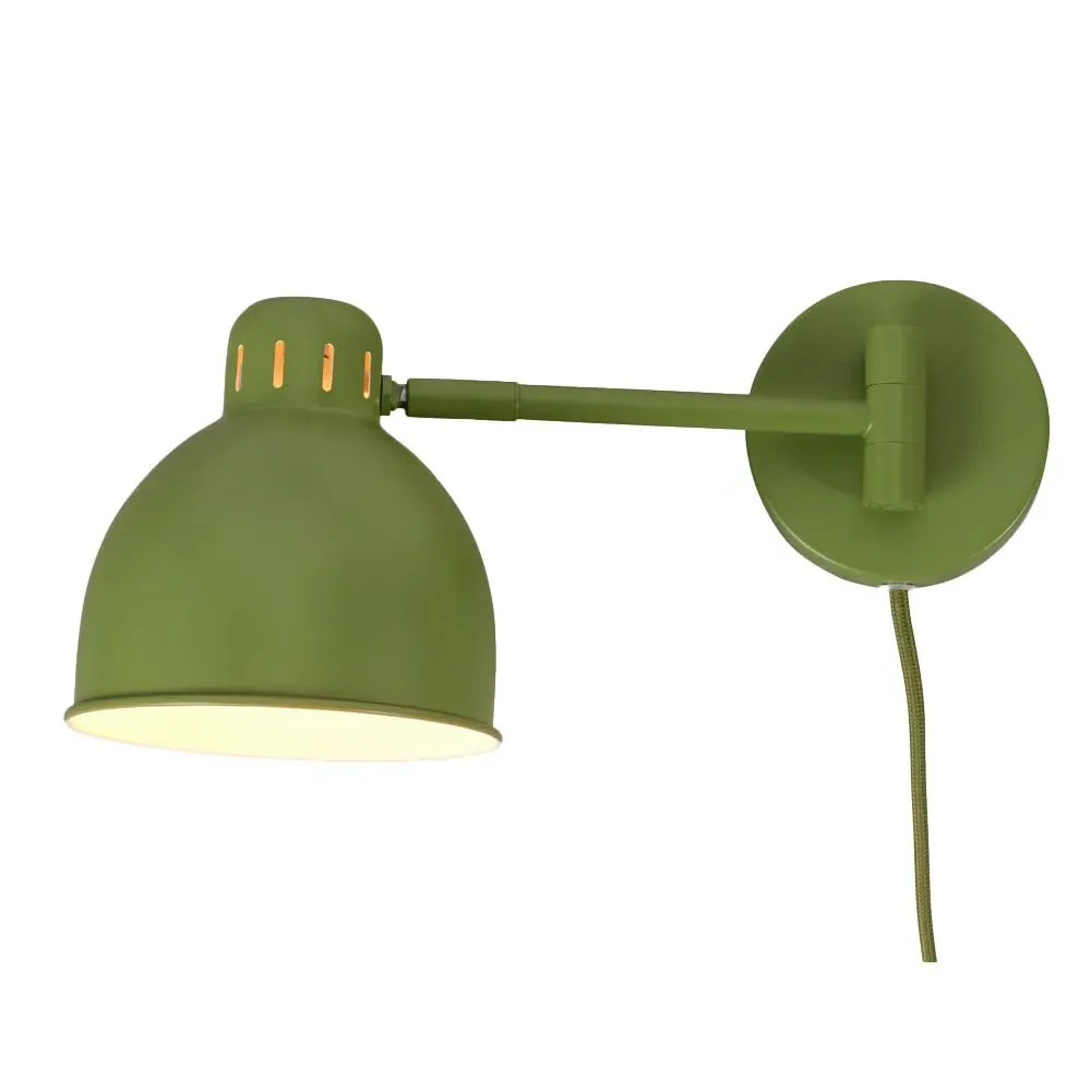 Spencer Metal Wall Lamp - Green