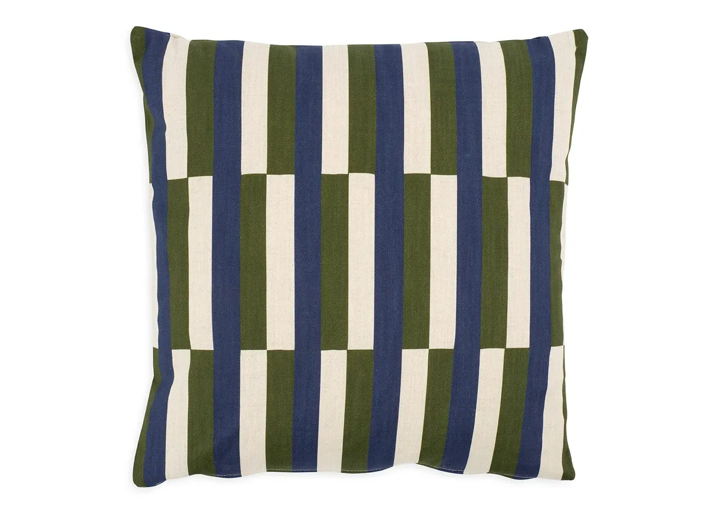 Square Cushion with Offset Design - Multi image