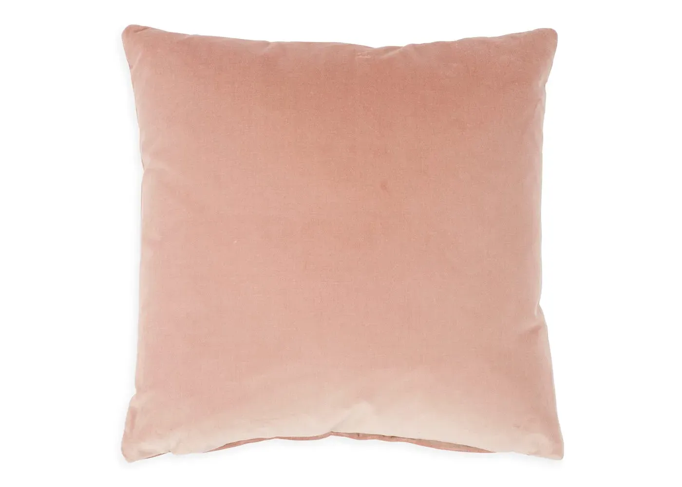 Square Velvet Cushion - Dusky Pink