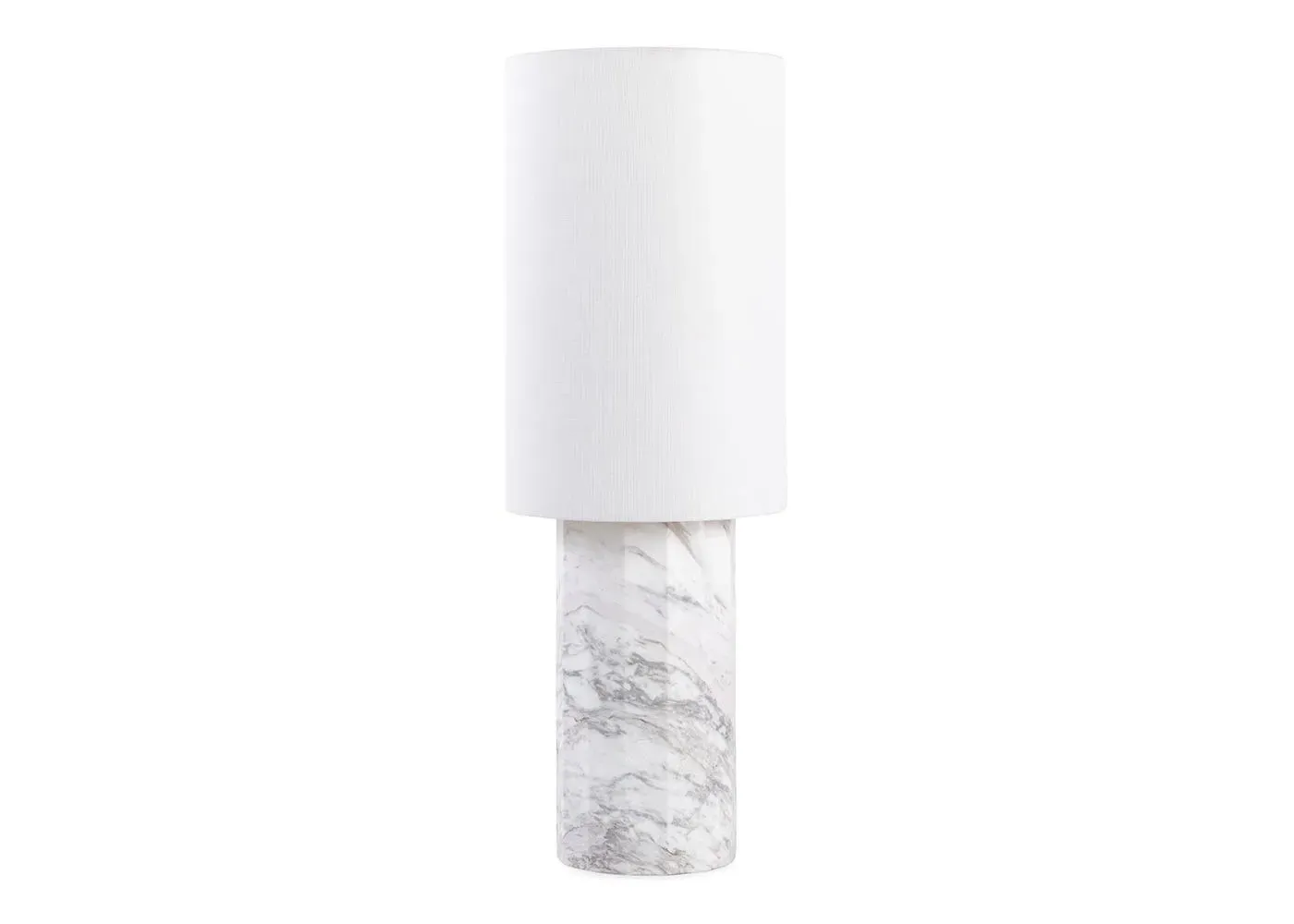 Standard Table Lamp - White, Marble