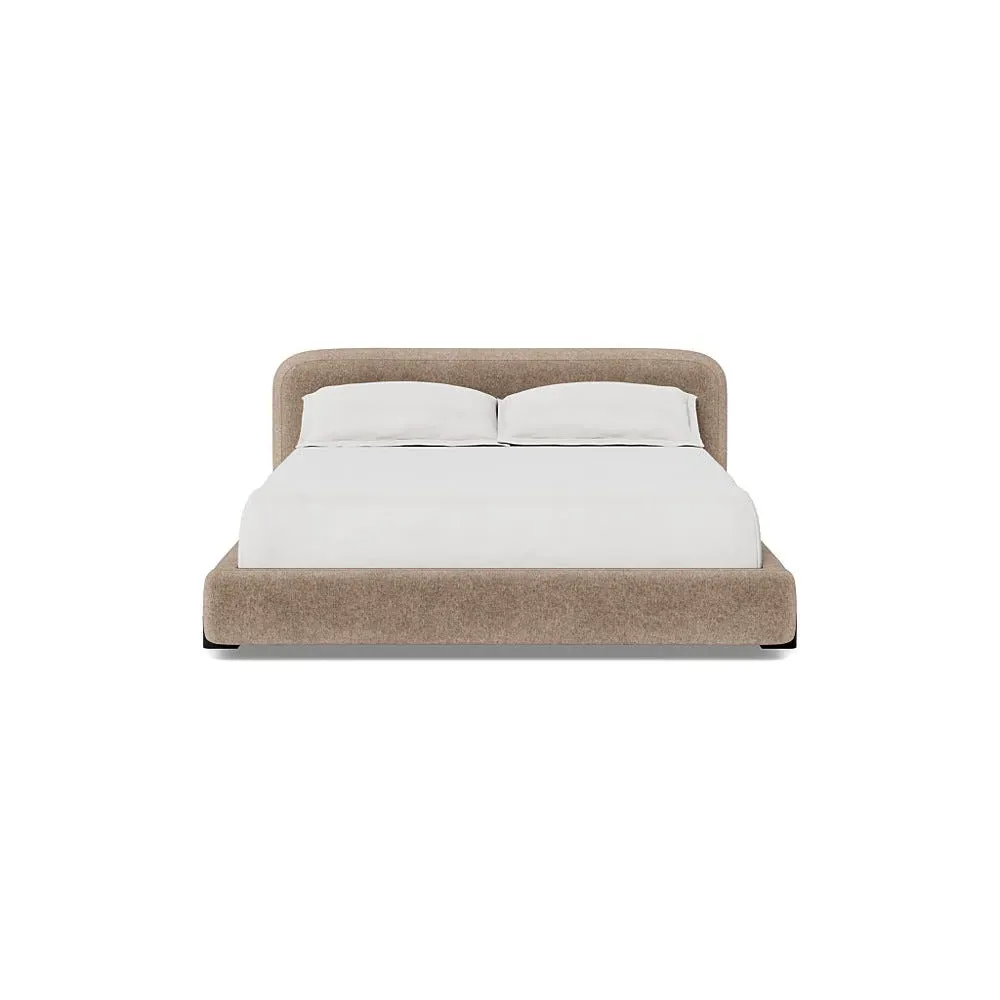 Super King Bed with Painted Feet - Rocky, Velvet