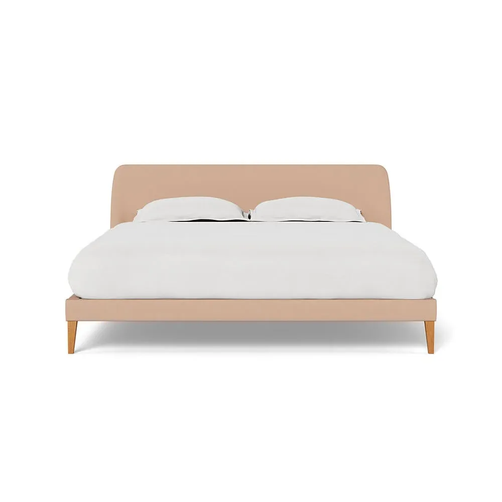 Super King Bedstead - Pink, Linen-Cotton image
