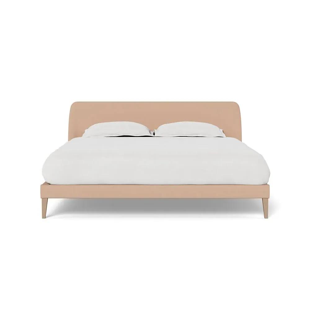 Super King Bedstead - Pink, Linen-Cotton