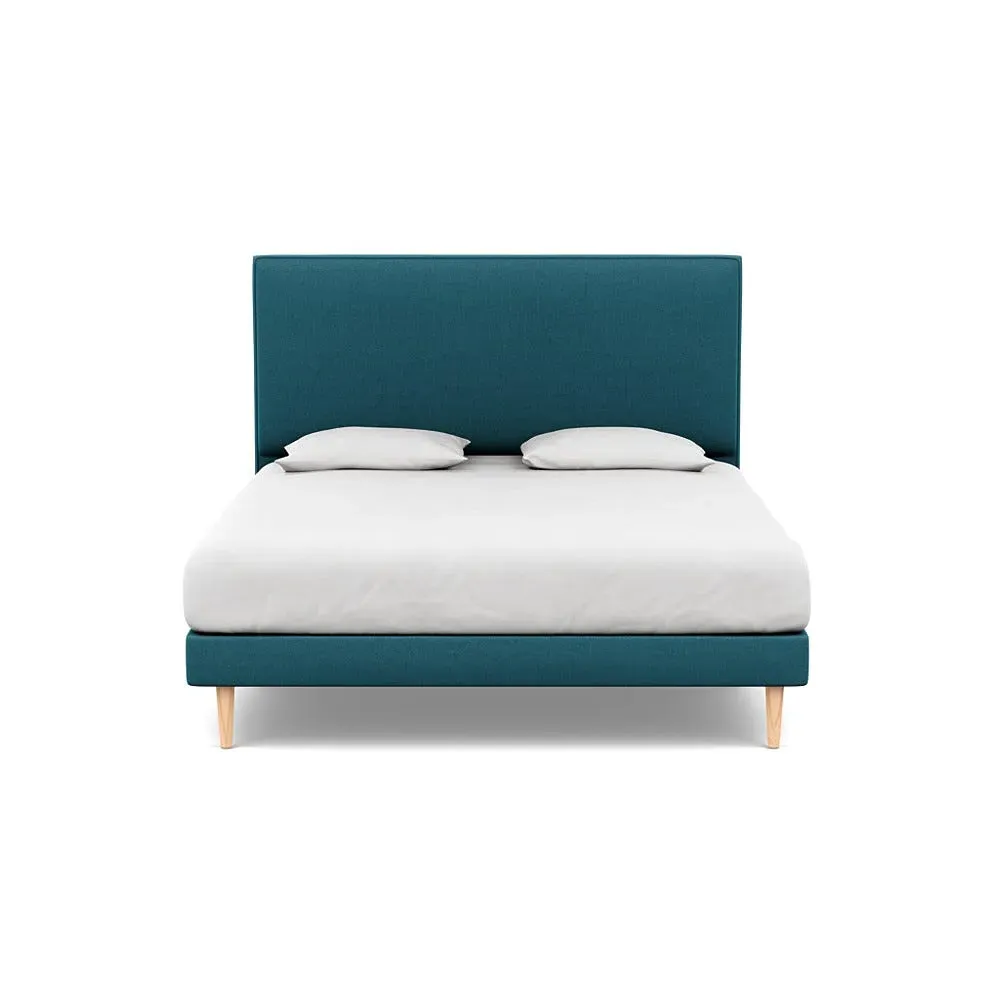 Super King Divan Base with Sprung Support - Blue