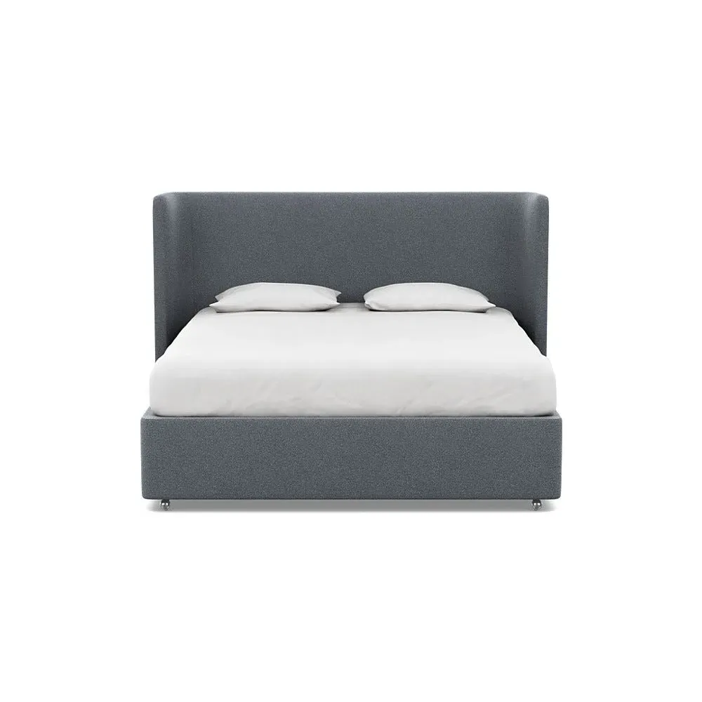 Super King Headboard - Grey, Boucle
