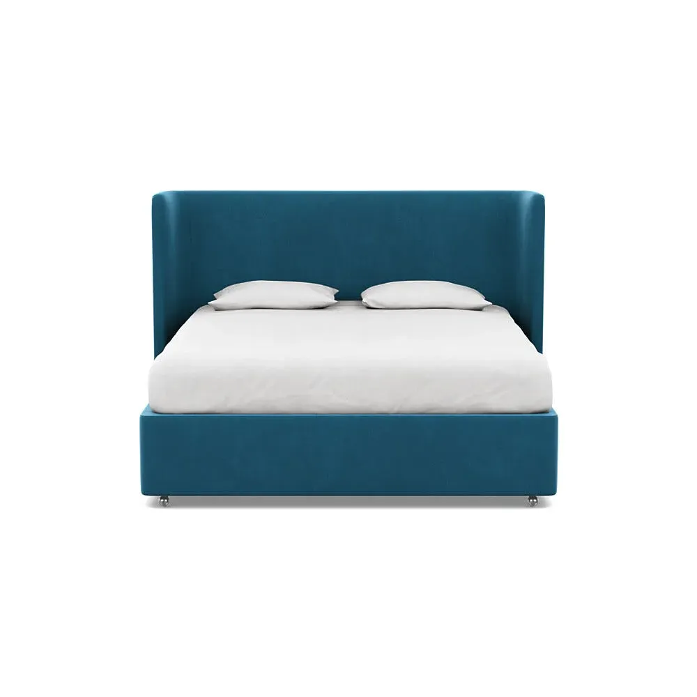 Super King Headboard - Ocean, Smart Velvet