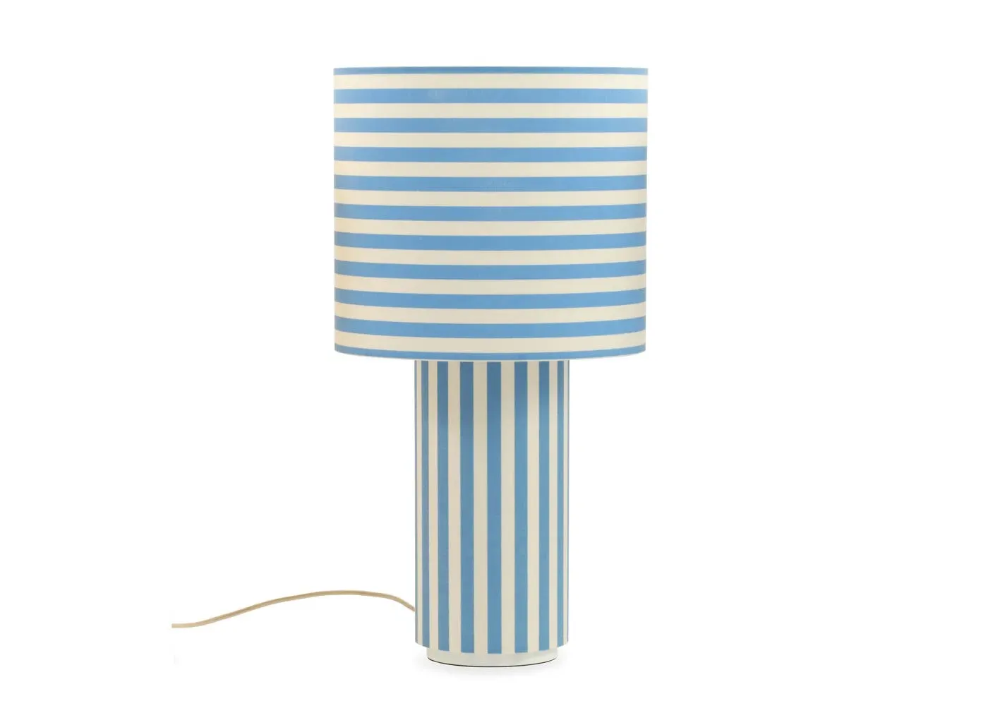 Table Lamp - Blue, Fabric