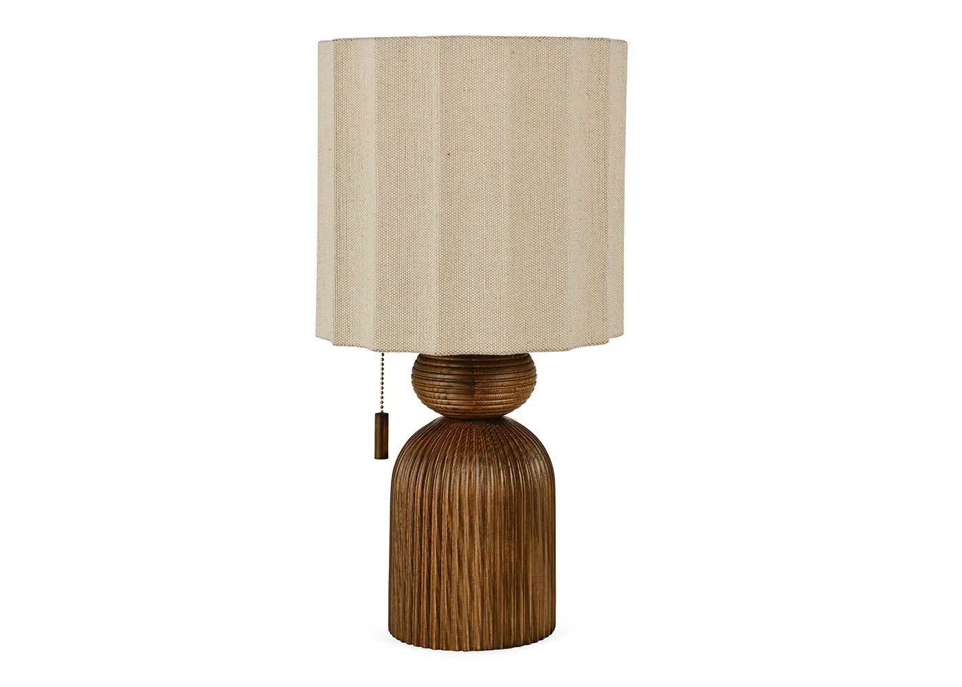Table Lamp - Dark Wood image